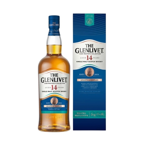 Rượu The Glenlivet Cask Master's Collection 14 năm 1000ml chính hãng