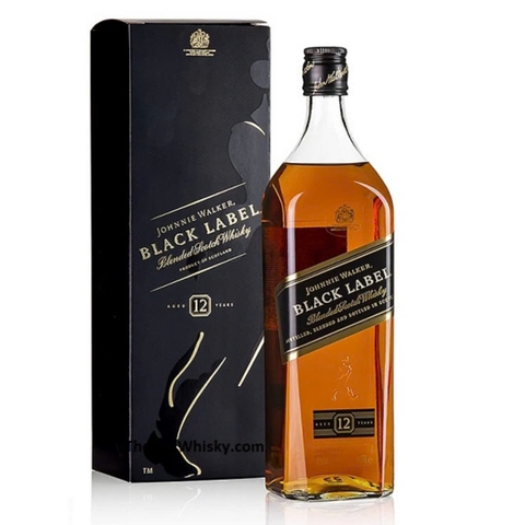 Rượu Johnnie Walker Black Label loai 1.25l.