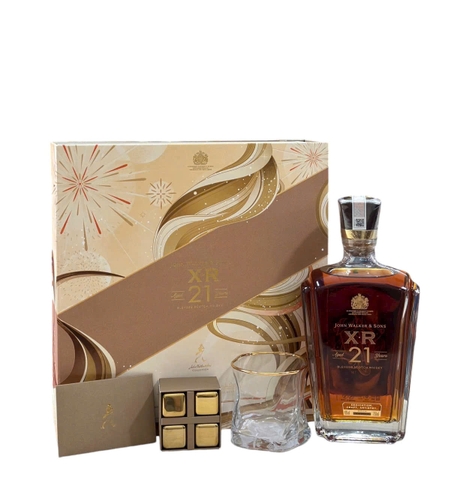 Rượu Johnnie Walker xr 21-Hộp Quà tết 2025