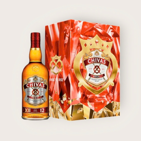 Rượu chivas 12 năm- Hộp quà tết Ất Tỵ 2025.