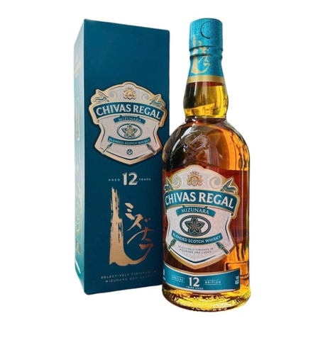 Rượu Chivas 12 Mizunaza xanh nhật