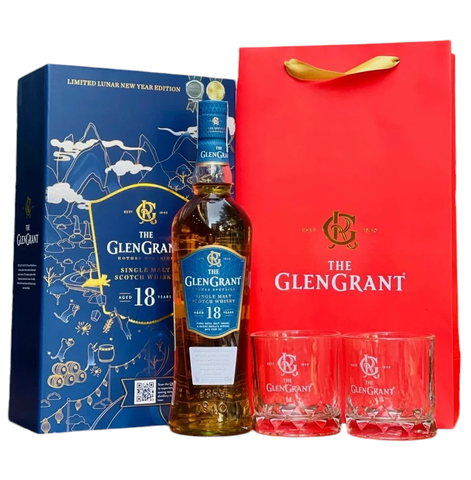 Rượu The Glen Grant 18 năm- Hộp Quà tết 2025