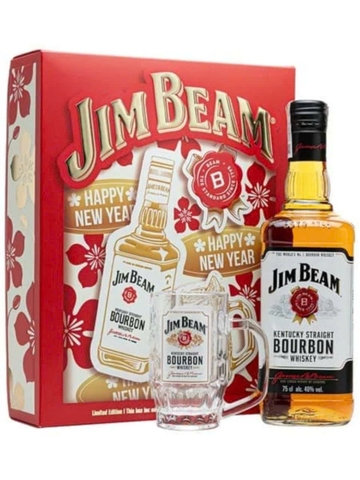 Rượu Jim Beam BourBon - Hộp Quà tết 2025..