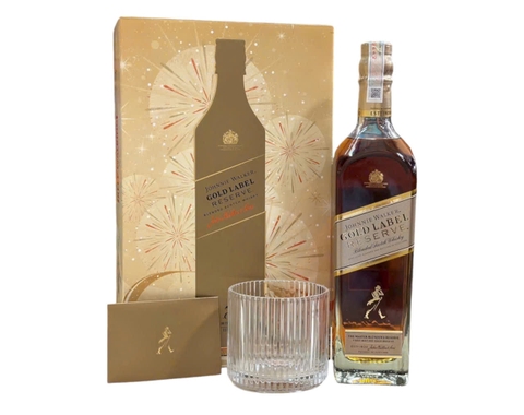 Rượu Johnnie Walker Gold Label Reserva - Hộp Quà tết 2025.