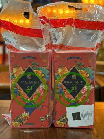 Rượu Chivas 21 xách tay Hộp Đỏ