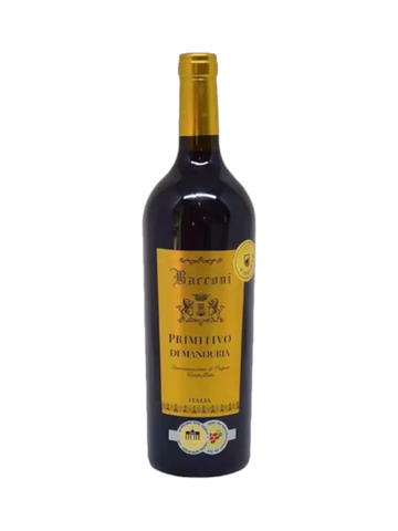 Rượu Vang Ý Bacconi Primitivo di Manduria Chính Hãng