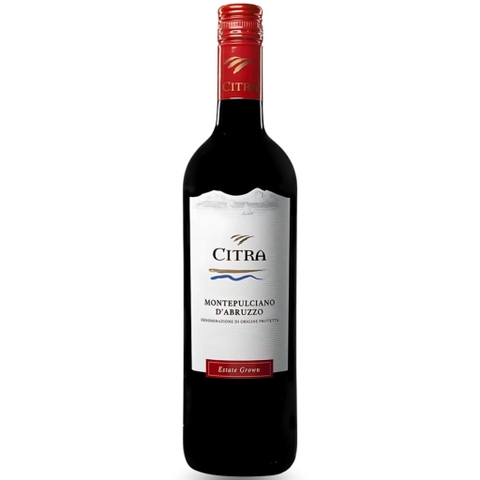 Rượu vang citra Montepucialo D'Abuzzuo