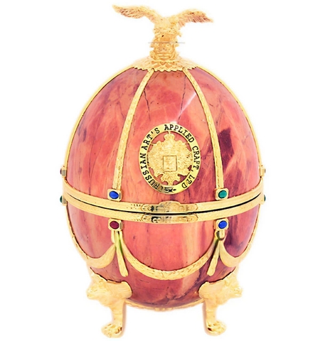 Rượu Vodka trứng Imperial Faberge màu Cẩm Thạch