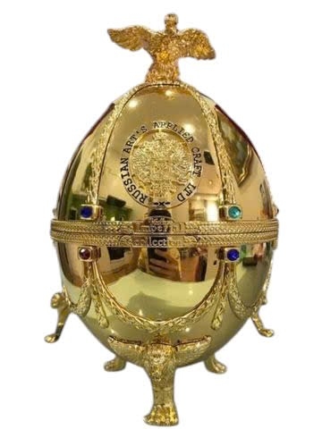Rượu Vodka Trứng Imperial Faberge màu vàng-GIÁ TỐT NHẤT THỊ TRƯỜNG.