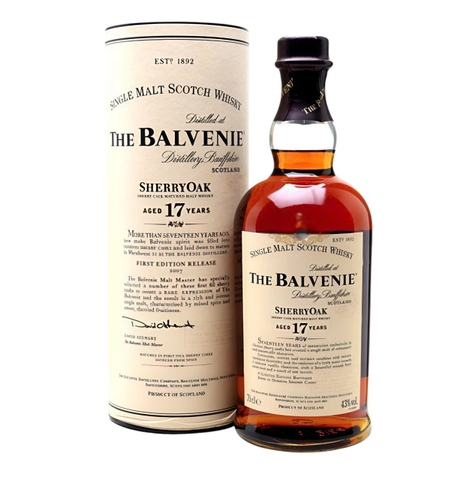Rượu Balvenie 17 Năm Sherry Oak