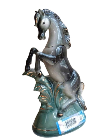 Rươu Linh Vật Con Ngựa Sứ Nga-Màu Xanh Ngọc