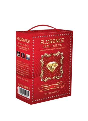 Rượu Vang Bịch Florence Semi Dolce Chính Hãng