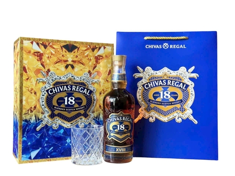 Rượu Chivas 18 Gold Signature Hộp Quà Tết 2026