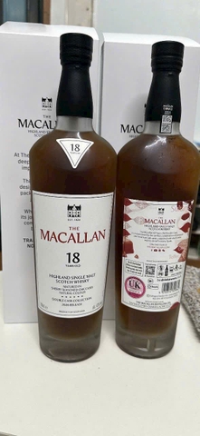 Rượu Macallan 18 Double Cask Collection Uk