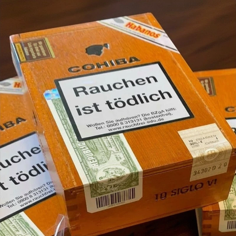 Xì Gà Cohiba Siglo 6 (Siglo VI) Hộp 10 Điếu Chính Hãng