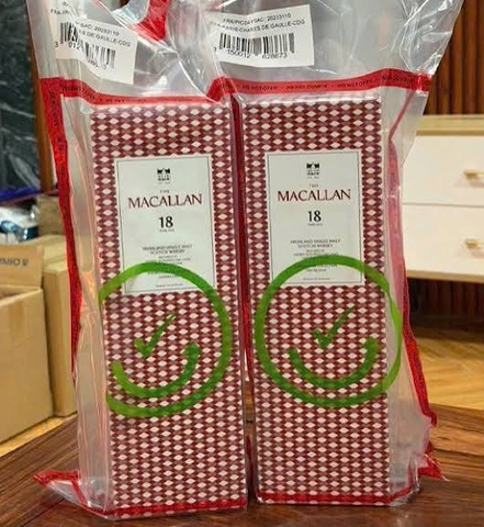 Rượu Macallan 18 Double Cask Collection Xách Tay