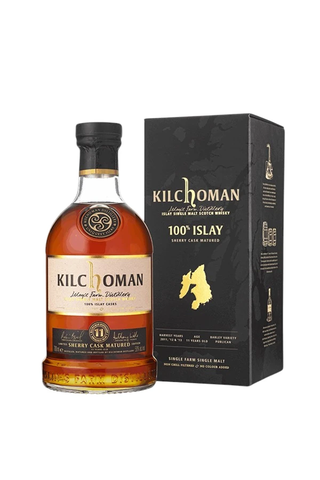 Rượu whisky Kilchoman 100% Islay Sherry Cask 11 Years Old chính hãng giá bao nhiêu