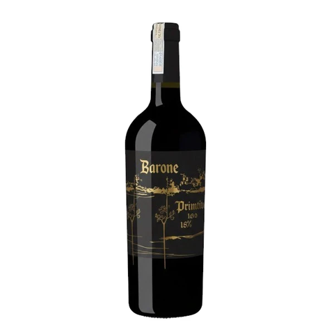 Rượu vang Ý 18 độ Barone Primitivo 18%
