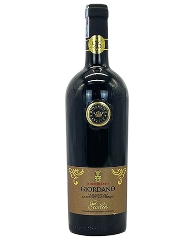 Rượu vang đỏ Ý Giordano Nero D'avola Cabernet Sauvignon Chính Hãng