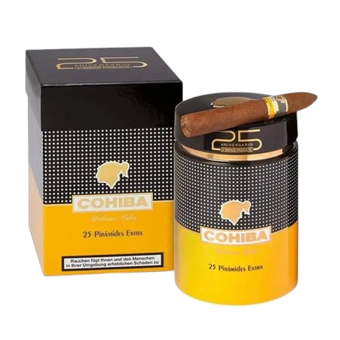 Xì gà Cohiba Piramides hộp sứ 25 điếu