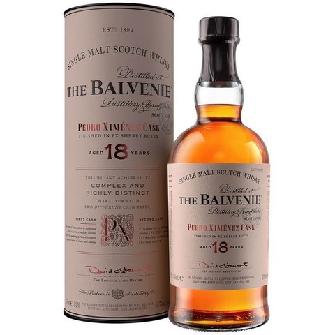 Rượu Balvenie 18 Năm Pedro Ximenez Cask- Giá tốt nhất