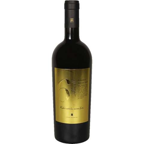 Rượu vang Ý Alberello 6 Primitivo Salento IGP chính hãng