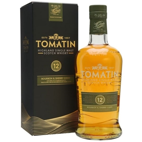 Rượu Tomatin 12 Năm chính hãng giá bao nhiêu và có gì đặc biệt