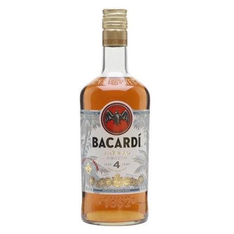 Rượu Bacardi Anejo Cuatro 4 năm