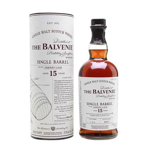 Rượu Balvenie 15 Năm Single Barrel.