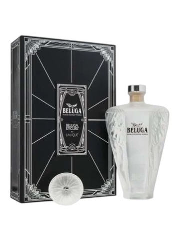 Rượu Vodka Beluga Epicure Lalique Dáng Decanter