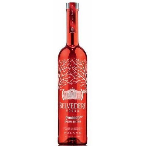 Rượu Belvedere Vodka Red 1 lít