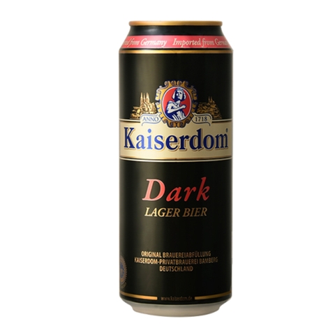 Bia Kaiserdom Dark Lager 4,7% Đức – thùng 24 lon 500 ml