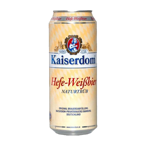 Bia Kaiserdom Hefe Weissbier 4,7% Đức – thùng 24 lon 500 ml