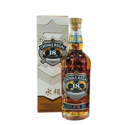 Rượu Chivas 18 Mizunara Cask Finish Chính Hãng