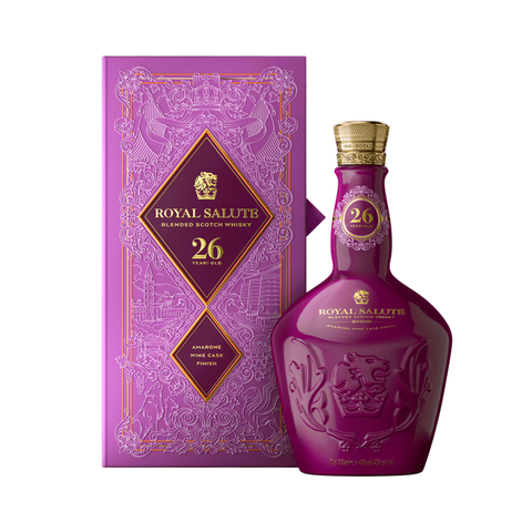 Rượu Royal Salute 26 năm Amarone Wine Cask Finish Chính Hãng