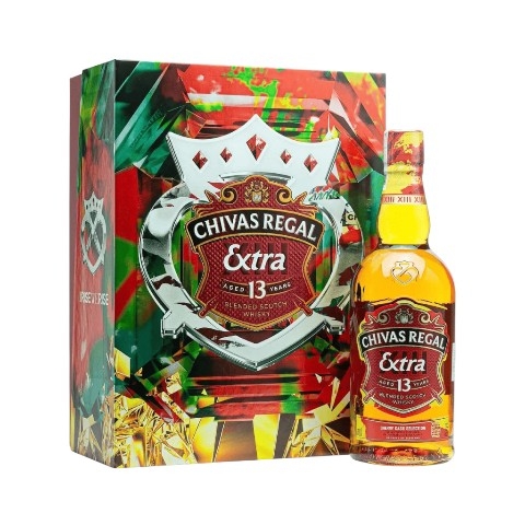 Rượu Chivas Regal Extra 13 năm hộp quà Tết 2025