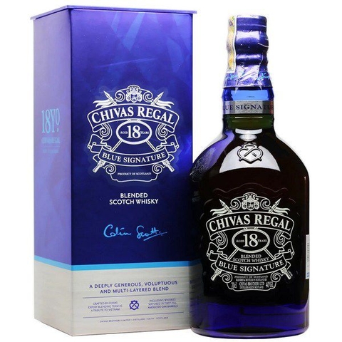 Rượu Chivas 18 Blue Signature