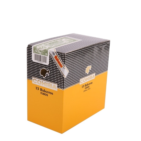 Xì gà Cohiba Robustos Tubos Chính Hãng