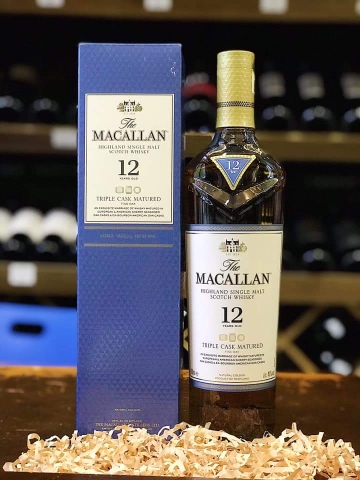 Rượu Macallan 12 năm Triple Cask