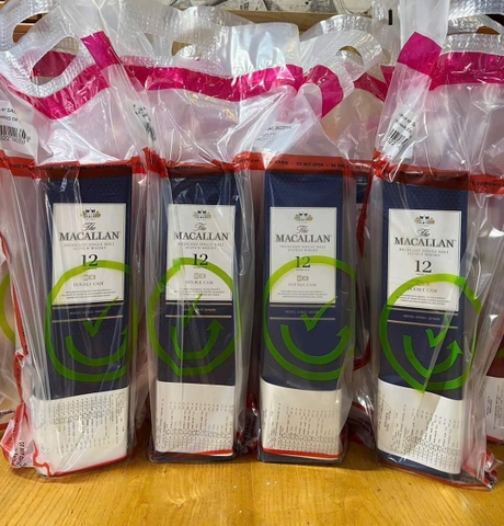 Rượu Macallan 12 Double Cask Xách Tay-Duty Free