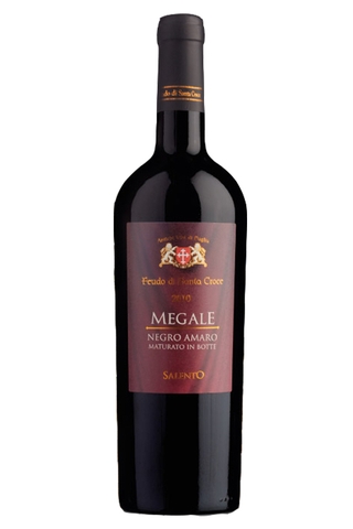 Rượu Vang Megale 2013 NegroAmaro Salento Feudo di Santa Croce