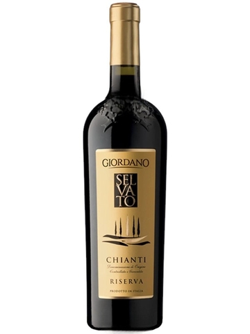 Rượu vang Ý Giordano Selvato Chianti Riserva DOCG cao cấp