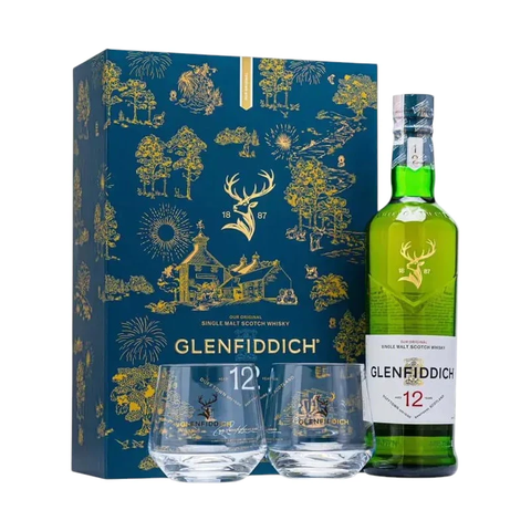 Rượu Glenfiddich 12 năm Hộp Quà Tết 2027 Chính Hãng