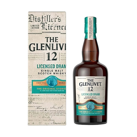 RƯỢU GLENLIVET 12 NĂM - LICENSED DRAM-GIÁ RẺ NHẤT