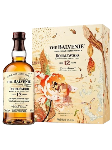 Rượu The Balvenie 12 Double Wood Hộp Quà Tết 2027 Chính Hãng