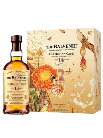 Rượu The Balvenie 14 Năm Caribbean Cask Hộp Quà Tết 2027