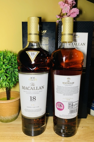 Rượu macallan 18 Uk -Cam kết rượu chuẩn