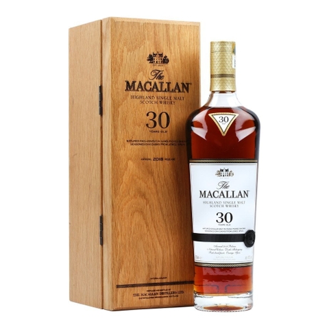 Rượu Macallan 30 Năm -Sherry Oak 2018