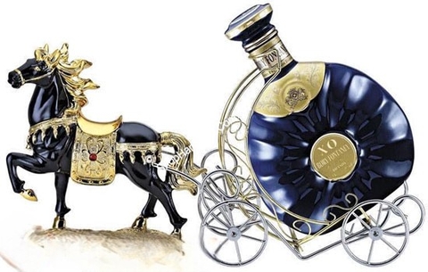 Ngựa Kéo Xe Rươu Louis Hoàng Gia Brandy Xo Pháp 4 Lít