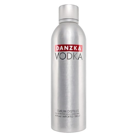 Rượu Vodka Danzka -Vodka Nhôm 1 lít